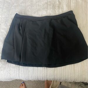 Black Pleated Skirt